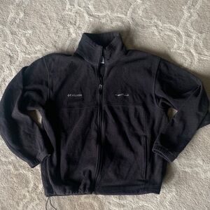 Columbia Black Full-Zip Fleece Jacket